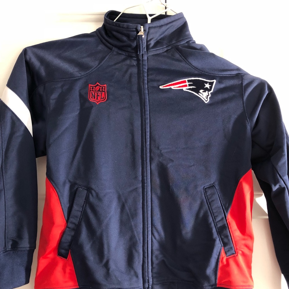 Patriots team apparel zip up